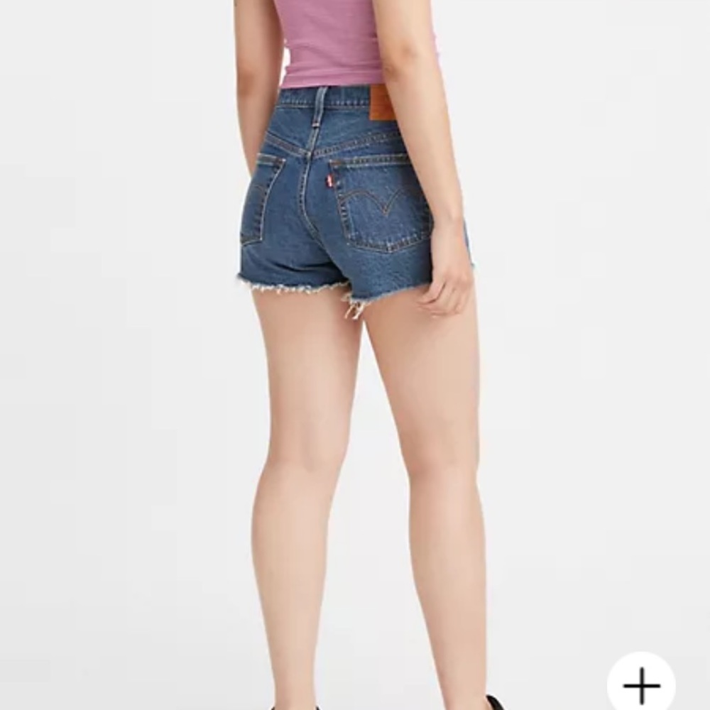Levi’s 501 High Rise Jean Shorts - Picture 6 of 8